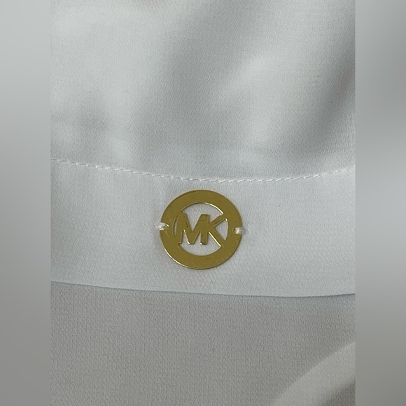 MICHAEL Michael Kors Sleeveless Blouse Top Women’s Size Medium - Picture 3 of 5